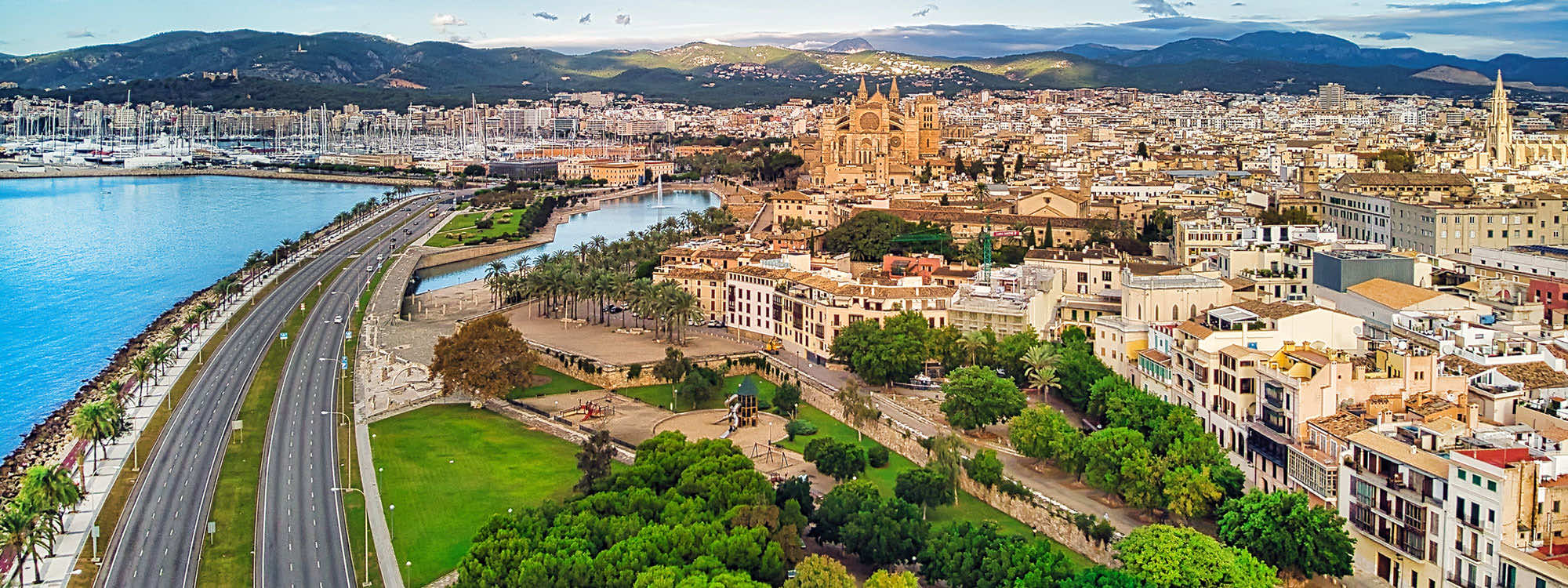 Motorway in Mallorca