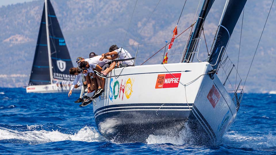 people on a sailboat