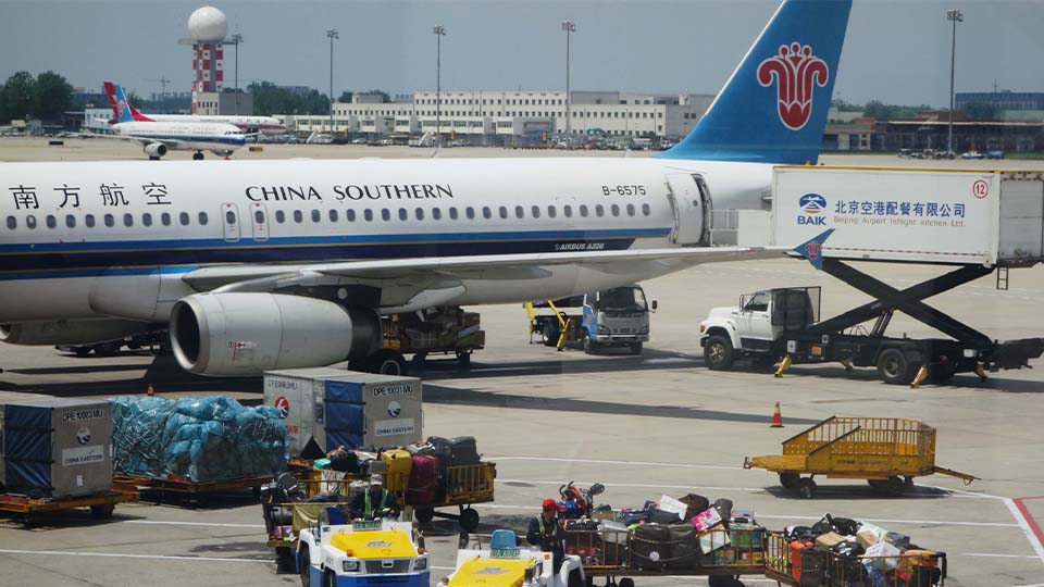China Southern Flugzeug