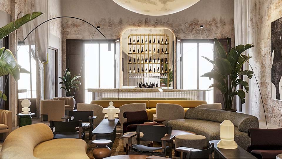 Bar de hotel en Palma