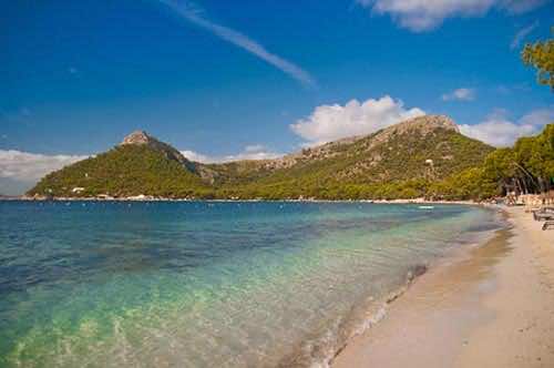 Nudist beach in Mallorca