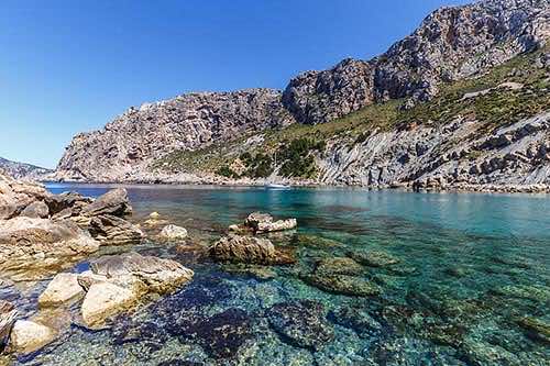 Cala Boquer an der Nordküste Mallorcas