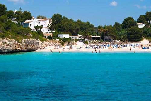 Badestrand Cala Romantica in Manacor auf Mallorca