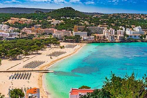 Playa de Santa Ponsa Strand Mallorca