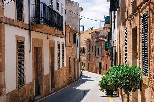 old town of alcudia