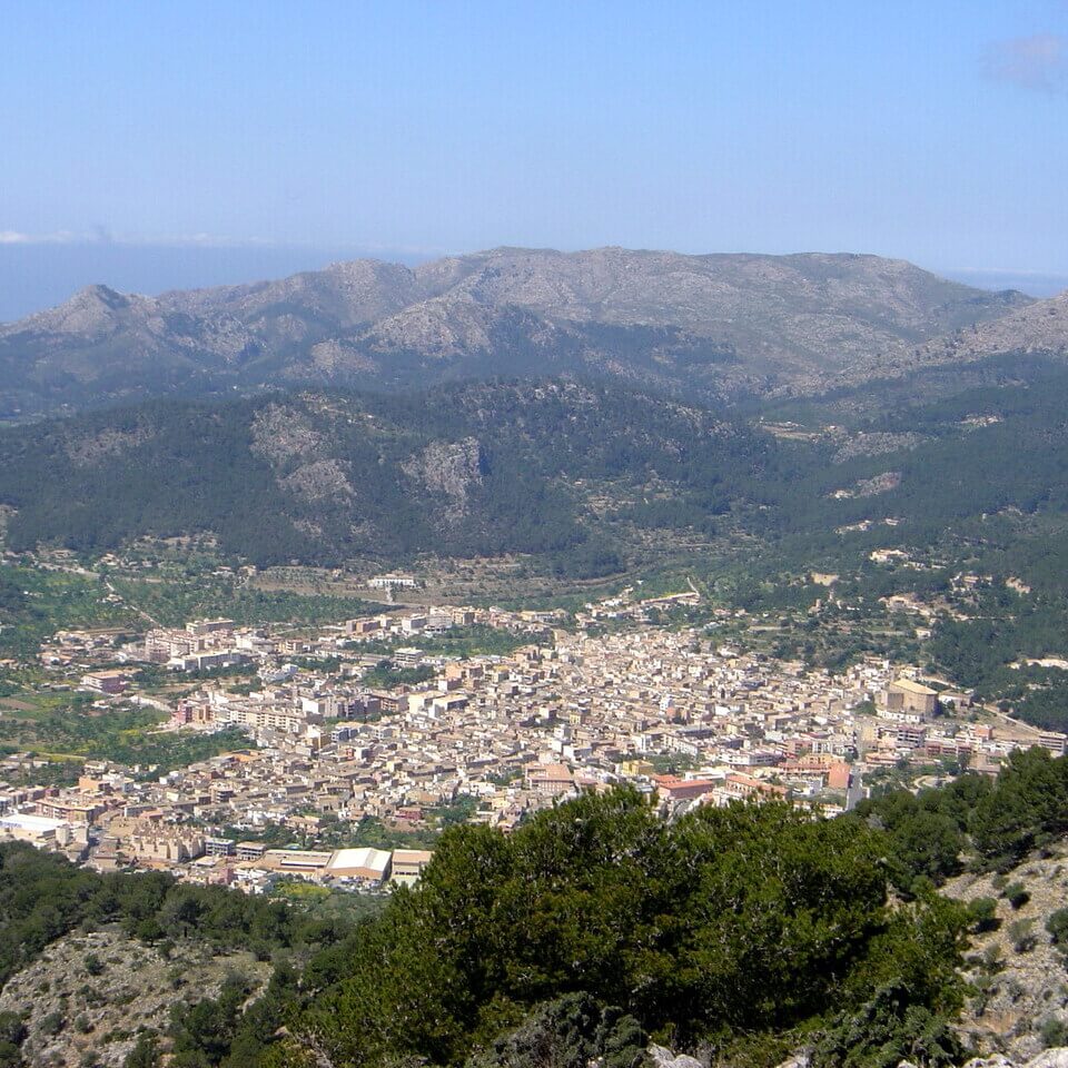 Andratx Village from above