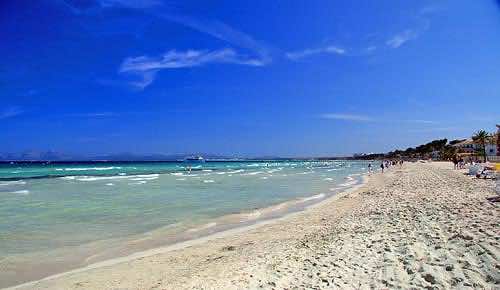 El Arenal beach in Mallorca