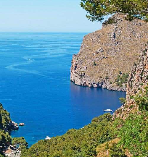 Coastline of Mallorca