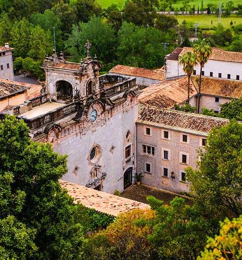 Monastery Lluc in Mallorca