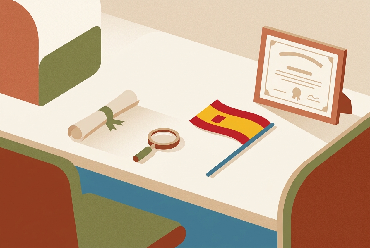 Reconocer una titulación profesional en España en 2026