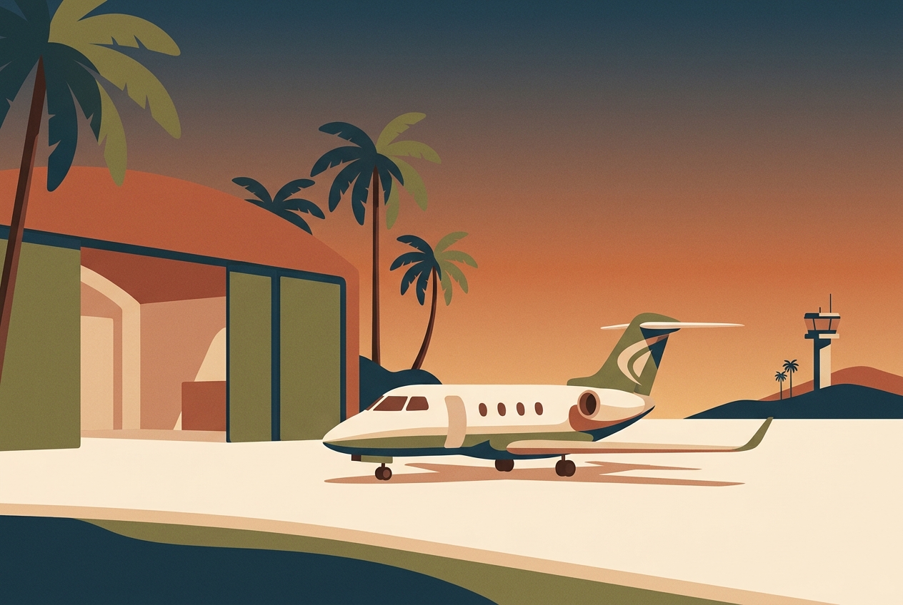 Privatjet Mallorca: PMI vs. Son Bonet, Costos & Hangar