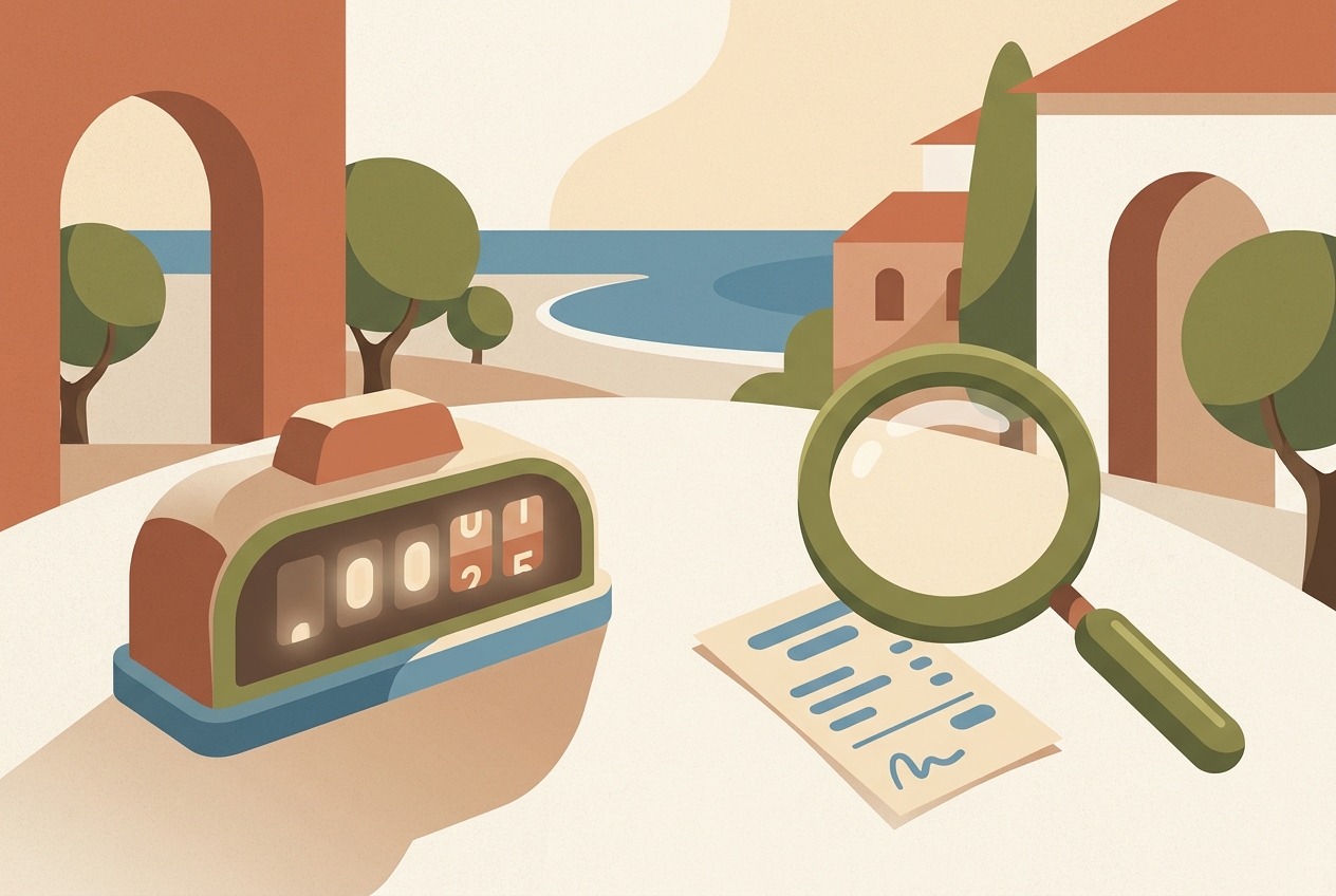 Taxi tariffs Mallorca 2026: prices, surcharges & rights