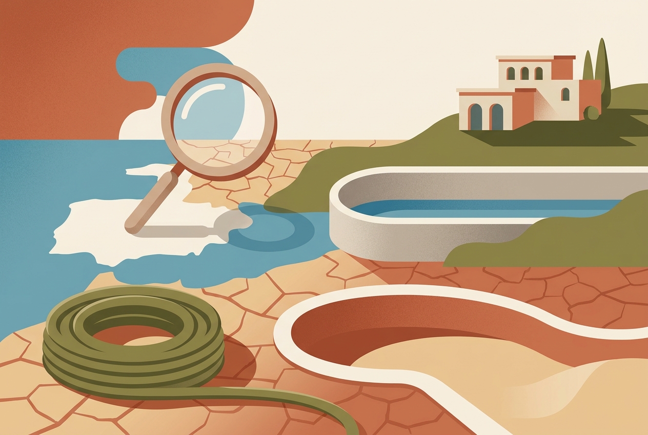 Water restrictions in Mallorca 2026: pool, garden, well