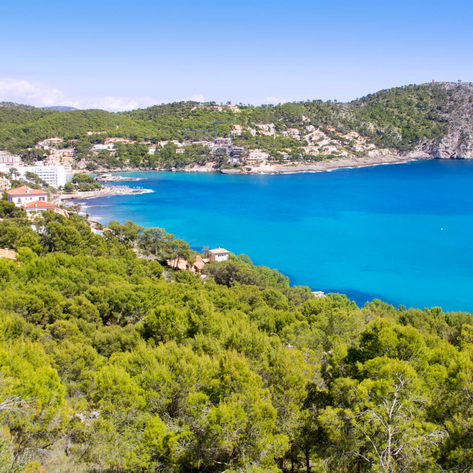 Camp de Mar Küste