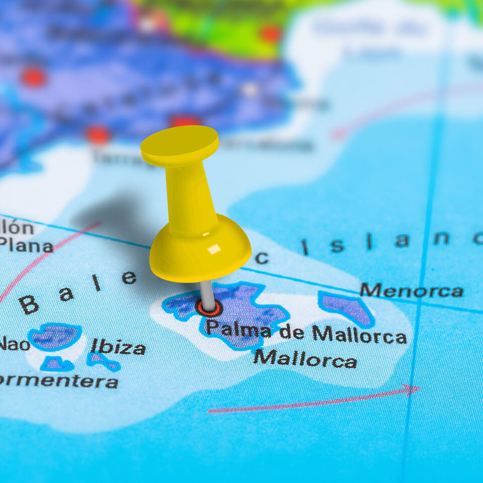 Mallorca karte