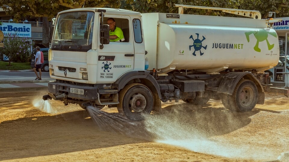 water truck mallorca