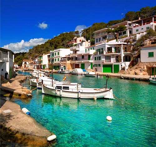 Naturalny port w Port d'Andratx