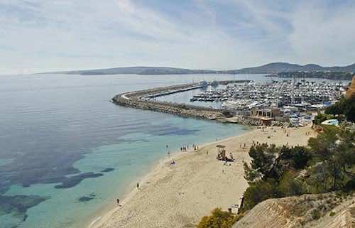 beach in Puerto Portals