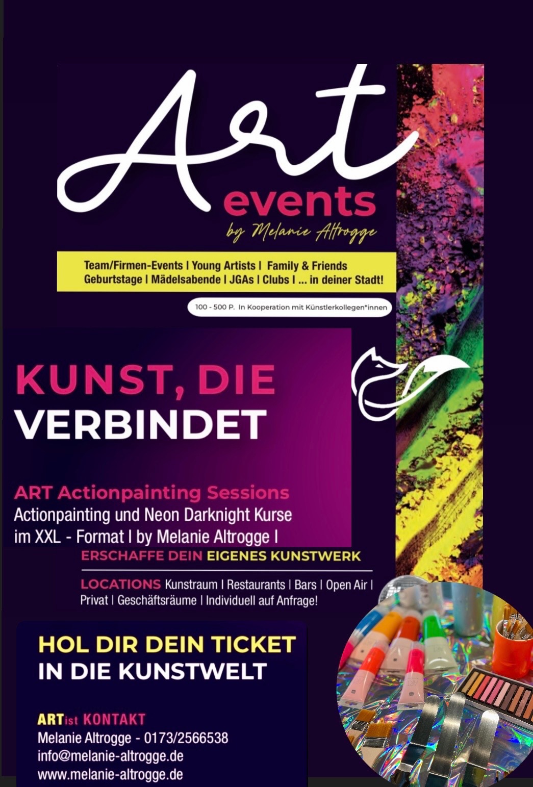 Großformatiges Original Kunstwerk 150x150 | Golden Juicy Summer 9